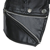Winter Gothic Black Faux Leather Jackets