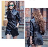 Women Medium long sleeves Coat