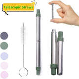 Portable Storage Box Reusable Straws