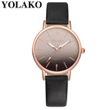Brand Leather Quartz Women's Watch