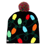 Led Light Cotton Christmas Hat