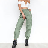 Women Casual High Waist Pants