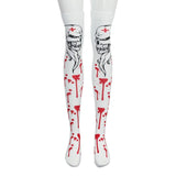Long Knee High Socks Costume Stockings
