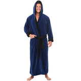 Men's Lengthened Bath Robe Home Clothes
