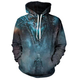 Game of Thrones Jon Snow Print Hoodies