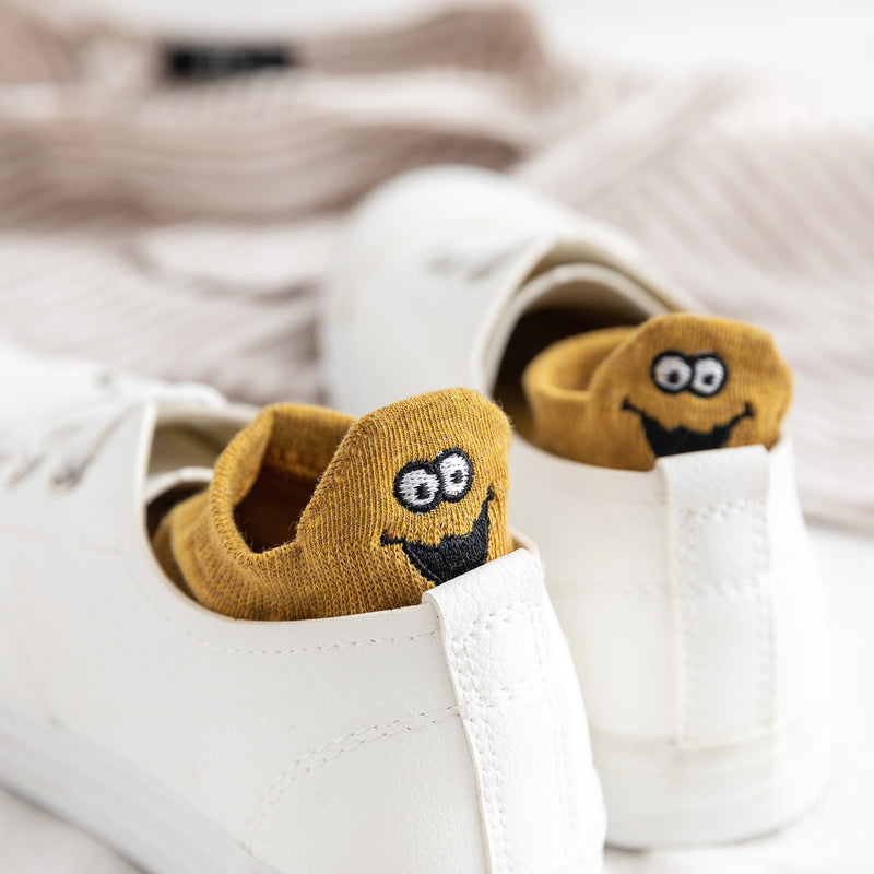 Embroidered Expression Fashion Socks