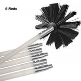 Bendable Long nylon wire Chimney Brush
