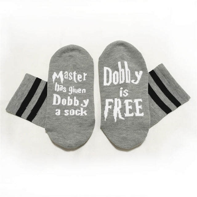 Print Letter Cute Socks