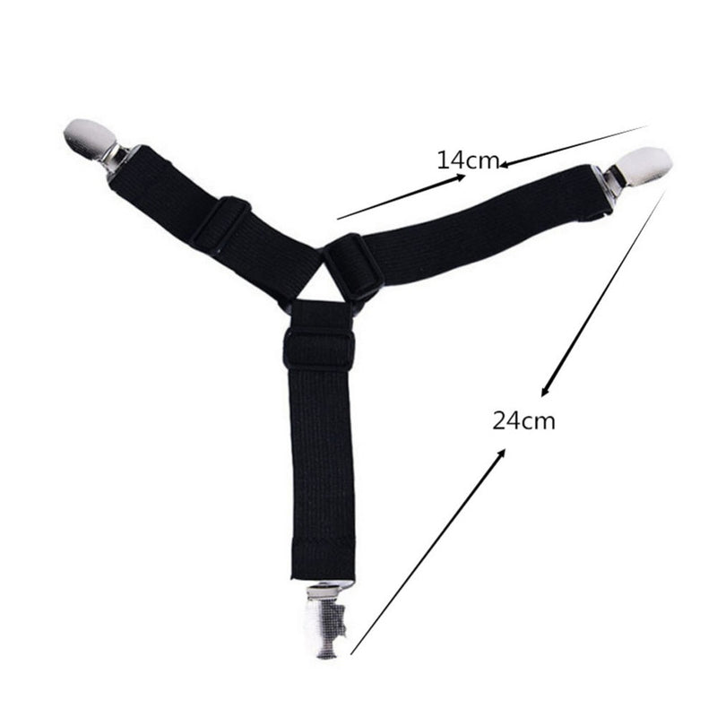 4pcs   Elastic Non Slip Sheet Fixer