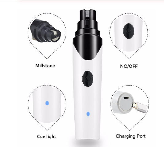 Rechargeable Pets Nails USB Electric Cutter
