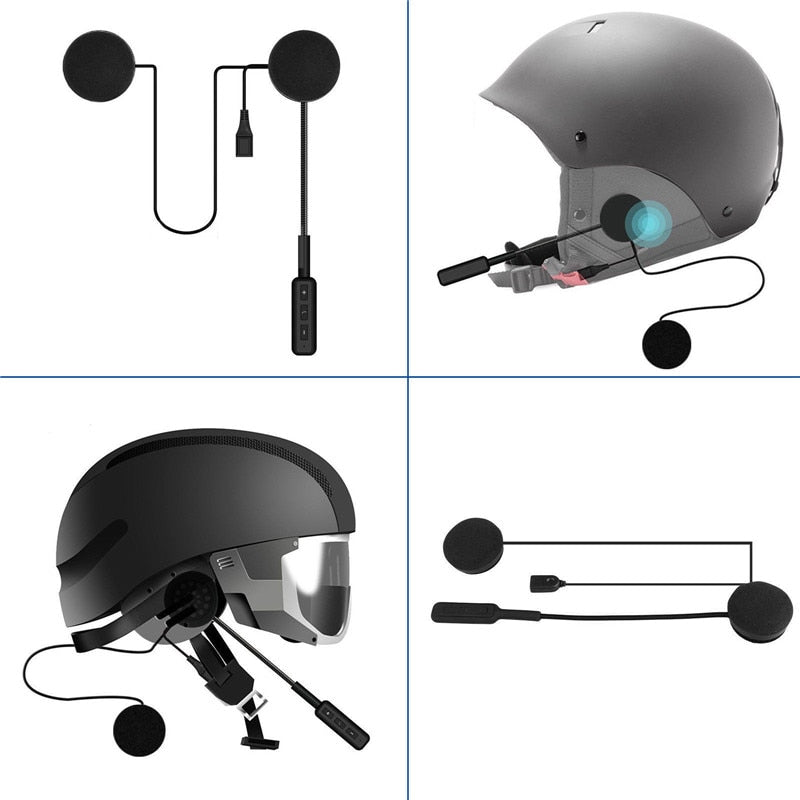 Wireless Bluetooth Motorcycle Helmet