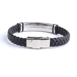 Engrave Leather Love Bangle & Bracelet