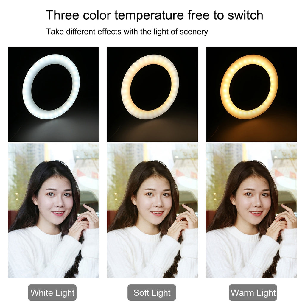 USB 3 Modes Dimmable LED Ring Lights