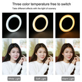 USB 3 Modes Dimmable LED Ring Lights
