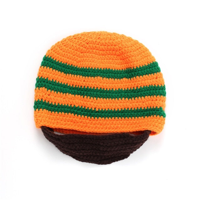 Warm Handmade Knitted  Hat