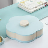 Petal-Shape Rotating Snack Box