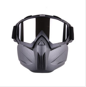 Winter Windproof Skiing Glasses  with Face Mask
