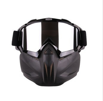 Winter Windproof Skiing Glasses  with Face Mask