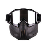 Winter Windproof Skiing Glasses  with Face Mask