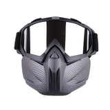 Winter Windproof Skiing Glasses  with Face Mask