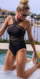 Women High Neck Bathing Suits