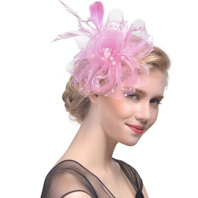 Wedding Bridal Mesh Veil Hats