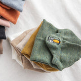 Embroidered Expression Fashion Socks