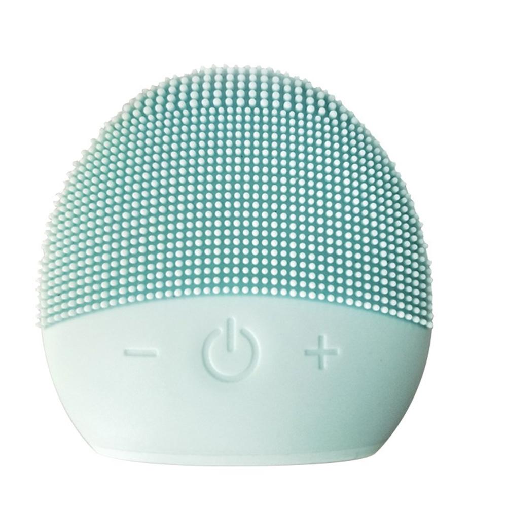 USB Facial Cleansing Brush Sonic Vibration Mini Face Cleaner