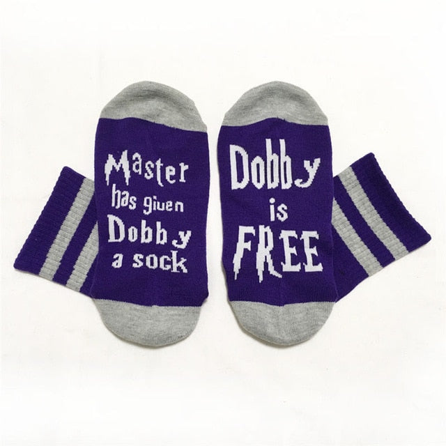 Print Letter Cute Socks