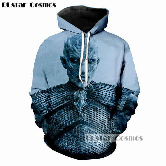 Game of Thrones Jon Snow Print Hoodies