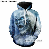 Game of Thrones Jon Snow Print Hoodies