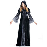 Vintage Witch Long Sleeve Maxi Dress