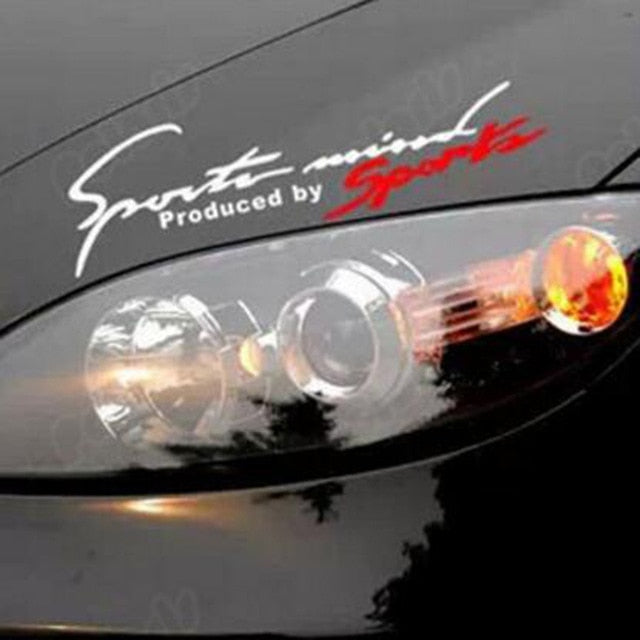 Reflective Lamp Eyebrow Sports Styling Decor