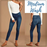 Explosion models imitation denim women's leggings