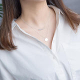 Monedas colgante Necklace