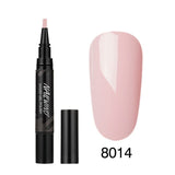 60 Colors Soak Off Enamel Nail Glue Pen