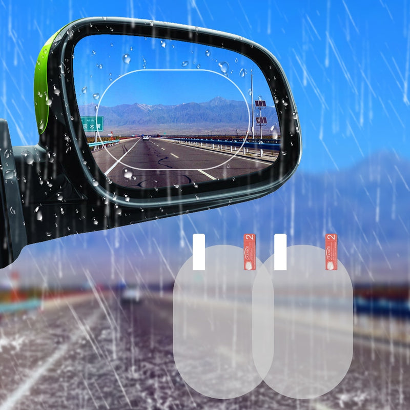 2PCS Car Mirror Window Clear Film