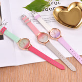 Brand Leather Quartz Women's Watch