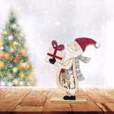 Wooden Table Lights For Christmas