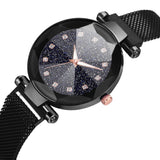 Ladies Magnetic Starry Sky Clock Luxury Women Watch