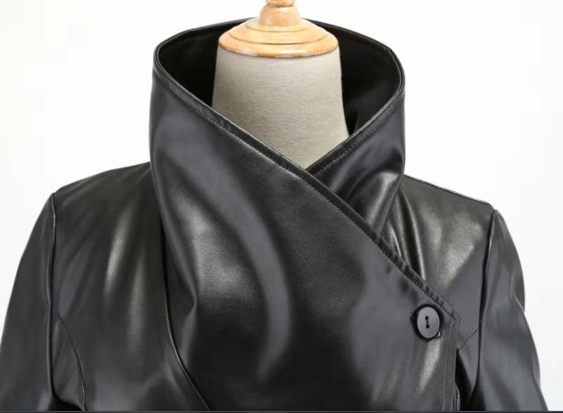 Women Medium long sleeves Coat