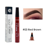 5 Colors Pen Eyebrow Liner Pen