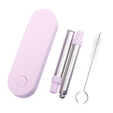 Portable Storage Box Reusable Straws