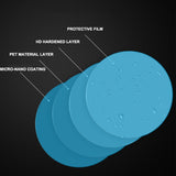 2pcs / set Anti Fog Car Mirror Sticker