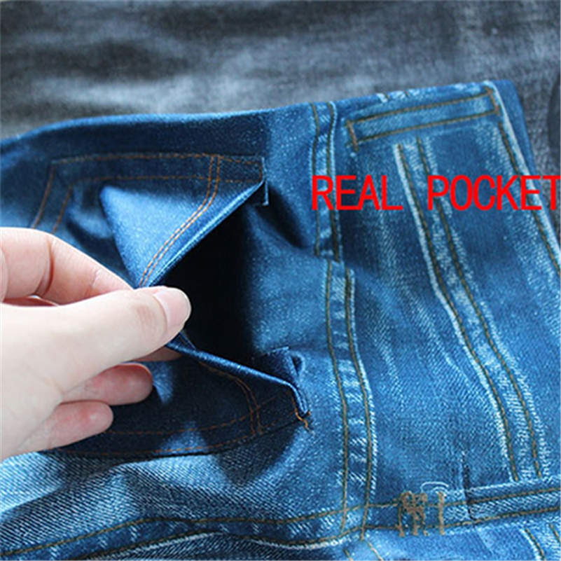Explosion models imitation denim women's leggings