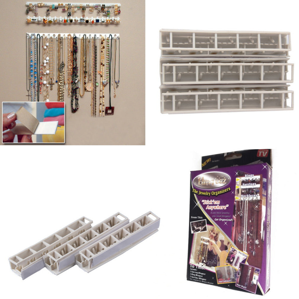 9 in 1 Bling eez Adhesive hooks
