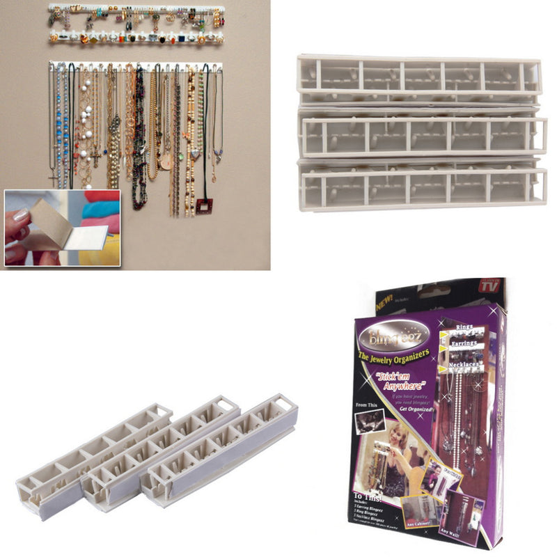 9 in 1 Bling eez Adhesive hooks