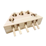 Wooden Interactive Maze Pet Hit Hamster
