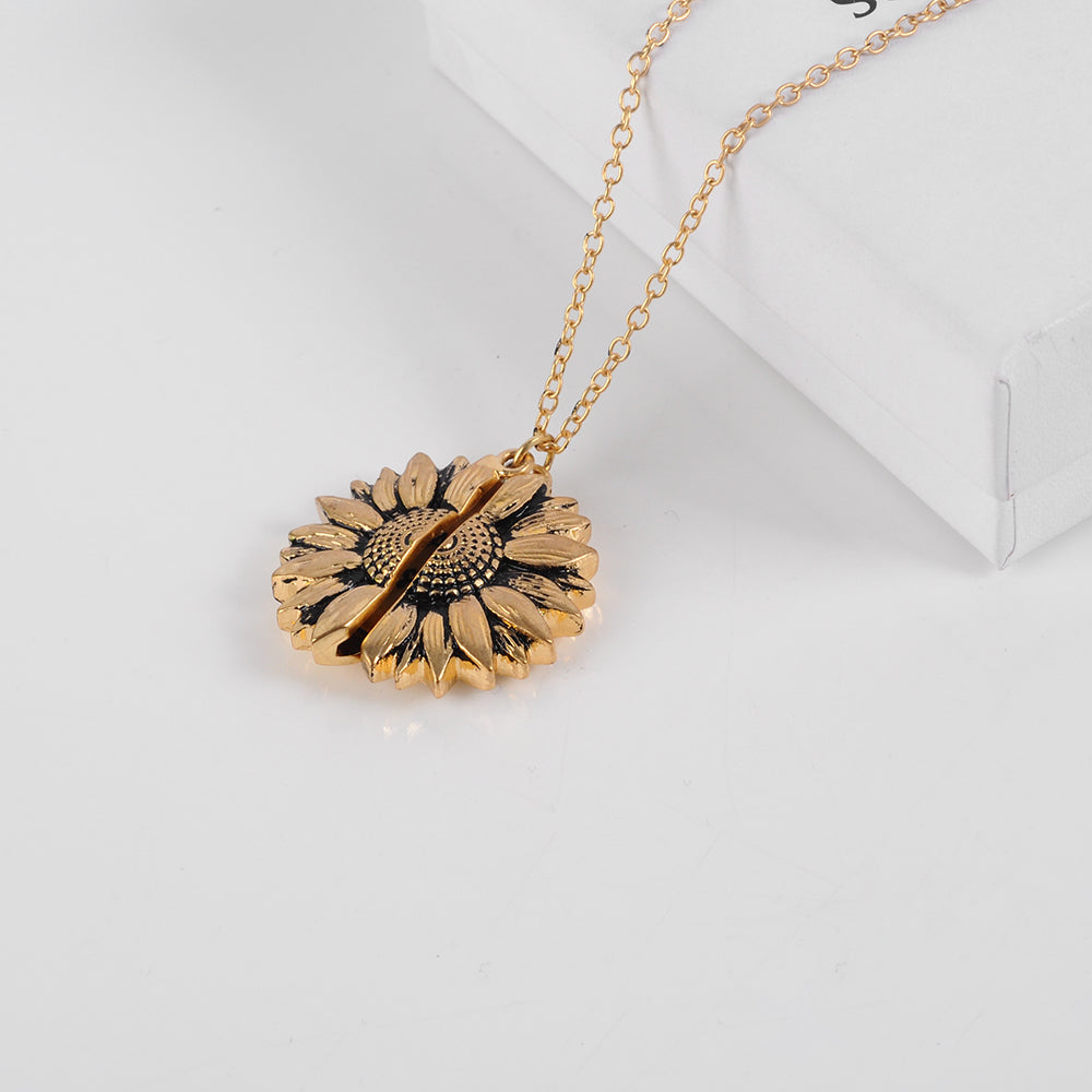Open Engrave letter Necklaces Lover Gift