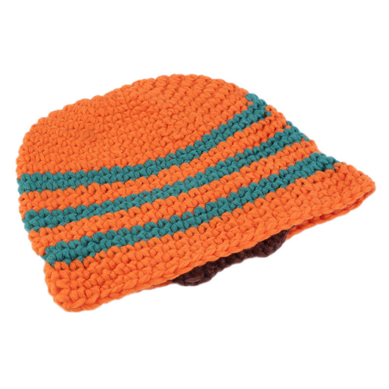 Warm Handmade Knitted  Hat
